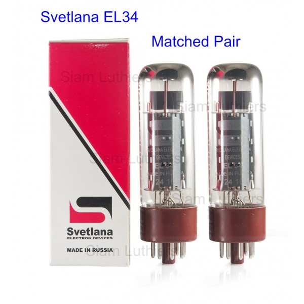 Svetlana EL34 Matched Pair Svetlana EL34 Matched Pair